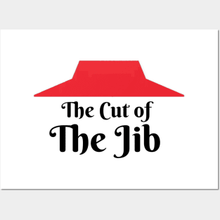 Cut of the Jib Pizza Hut Logo Posters and Art